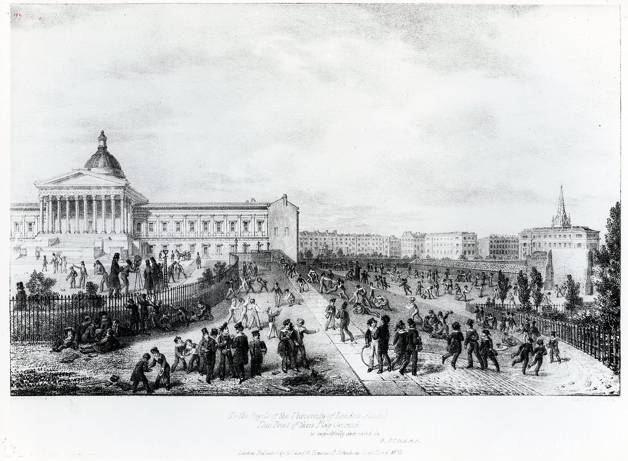 University College School, Lontoo, 1835 tekijältä George Snr Scharf
