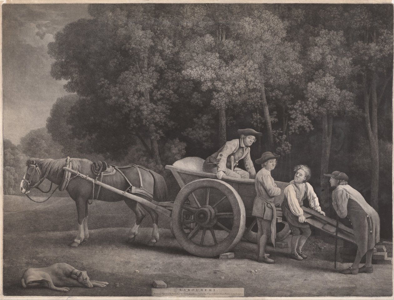 Työläiset tekijältä George Stubbs