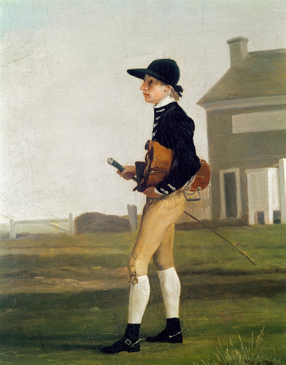 Nuoren Jockeyn muotokuva tekijältä George Stubbs
