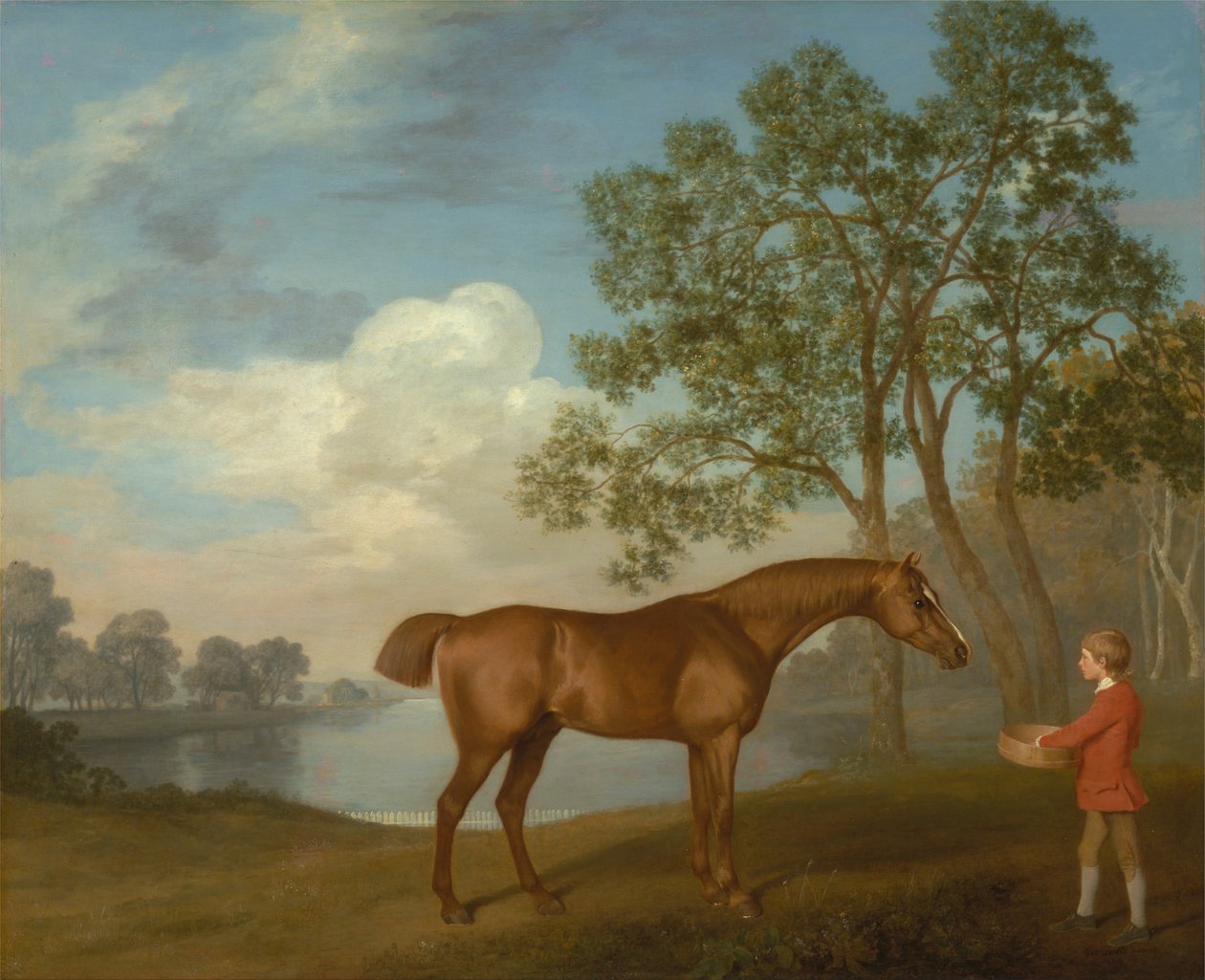 Kurpitsa ja vakaa poika tekijältä George Stubbs