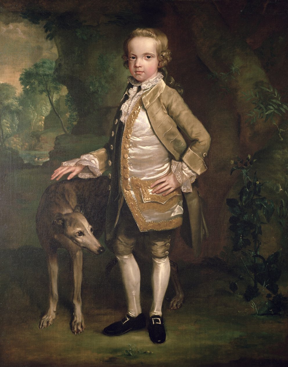 Sir John Nelthorpe, kuudes baronetti poikana tekijältä George Stubbs
