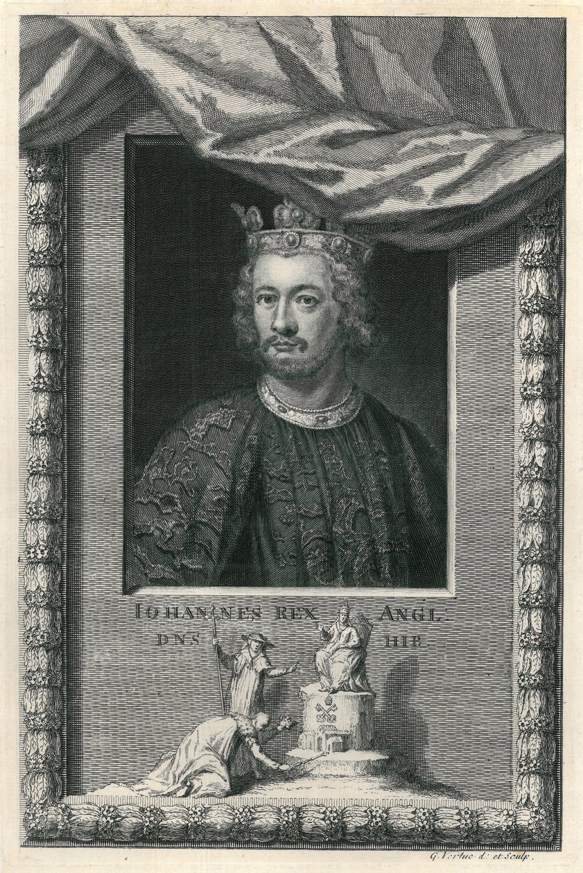 Kuningas Johannes tekijältä George Vertue