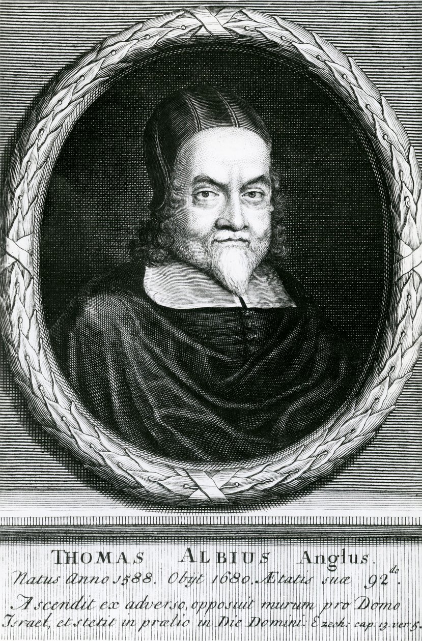 Thomas Albiuksen (White) (1588-1680) muotokuva, 1713. tekijältä George Vertue