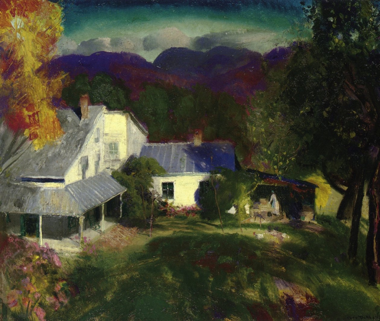 Vuoristotila, 1920 tekijältä George Wesley Bellows