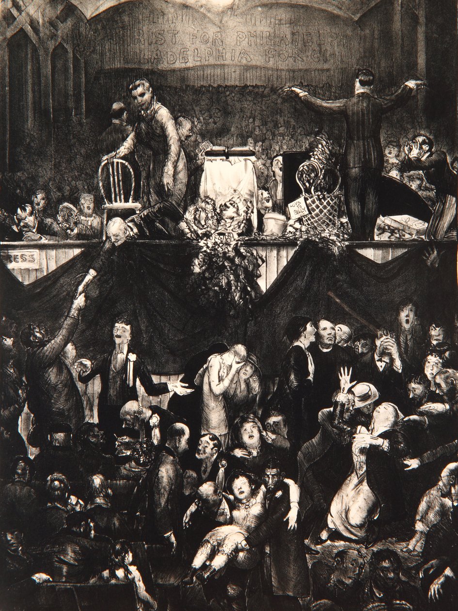 Sahanpurupolku, 1917 tekijältä George Wesley Bellows