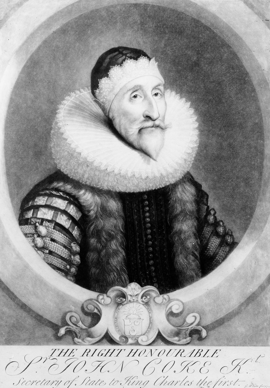 Sir John Coke, 1724 (mezzotint) tekijältä George White