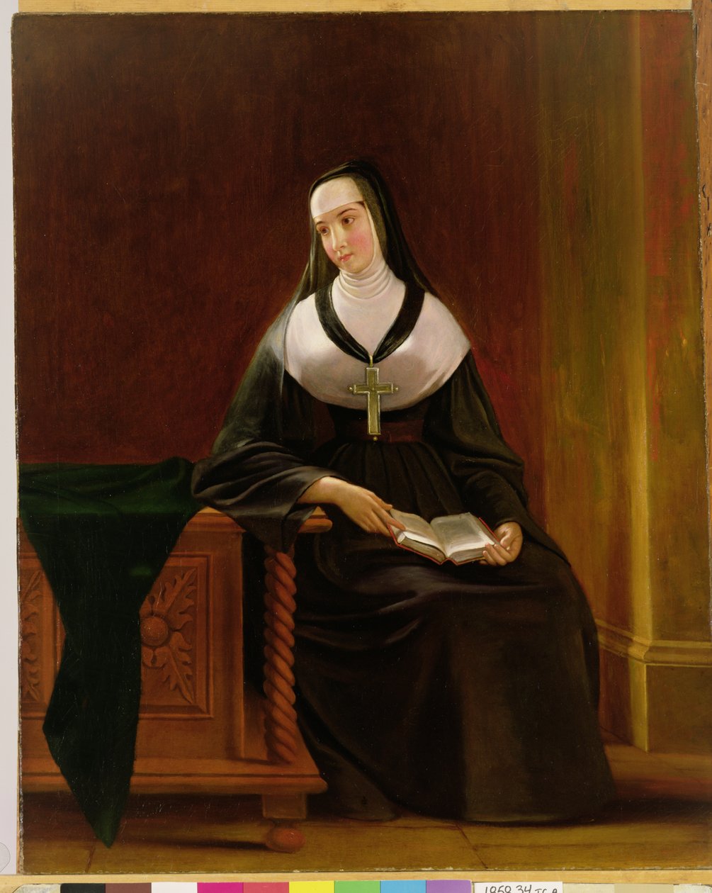 Nunna, n. 1836 tekijältä George Whiting Flagg