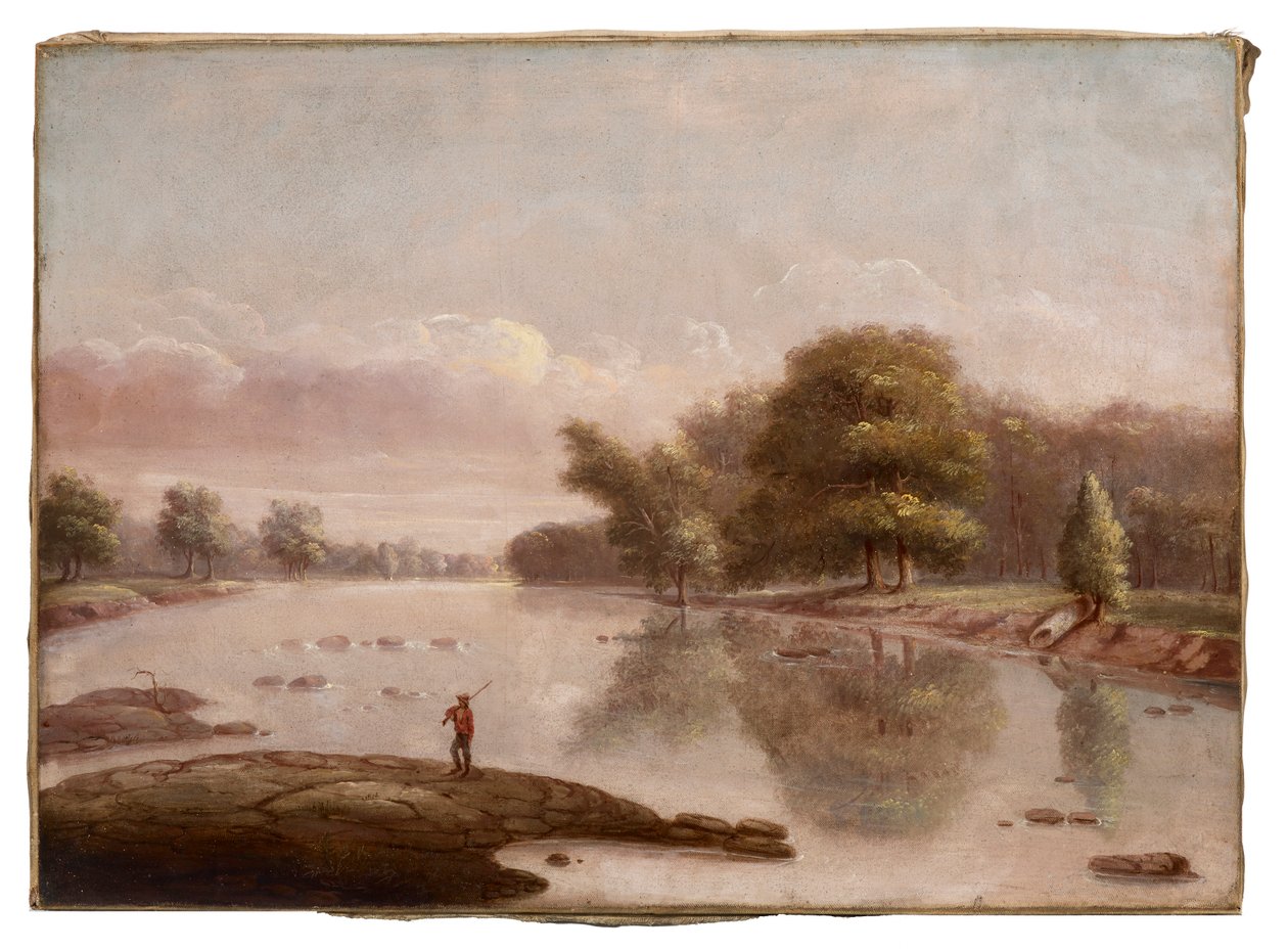 Tipton Island lähellä Logansportia, Indiana tekijältä George Winter