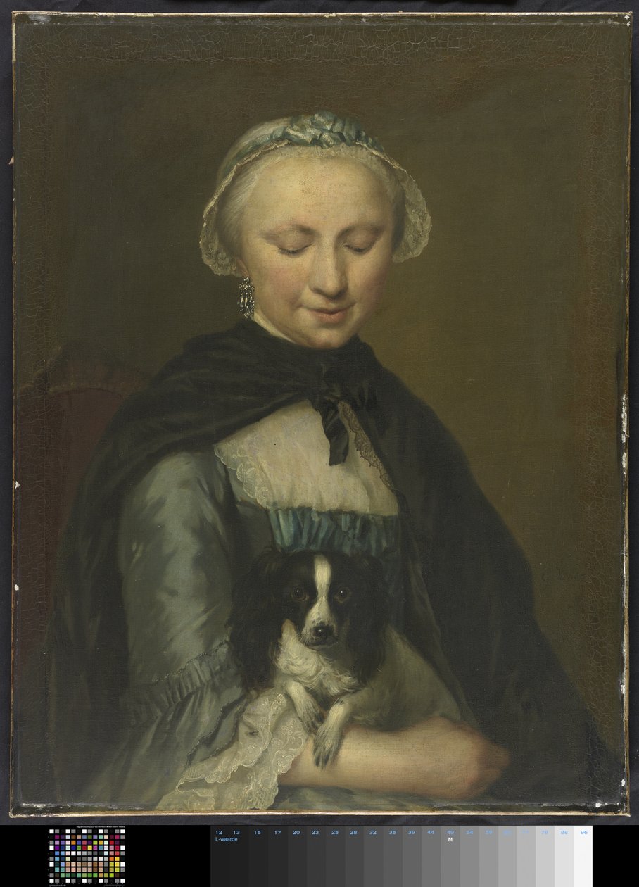 Antoinette Metayer (1732-88). Oudste zuster van Louis Metayer tekijältä George van der Mijn