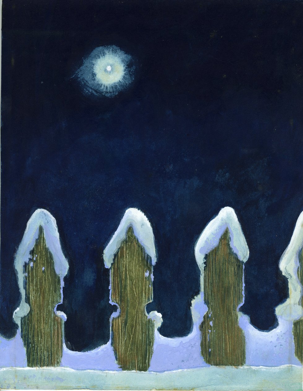 Kuutamoinen luminen aita, 1970-luku tekijältä George Adamson