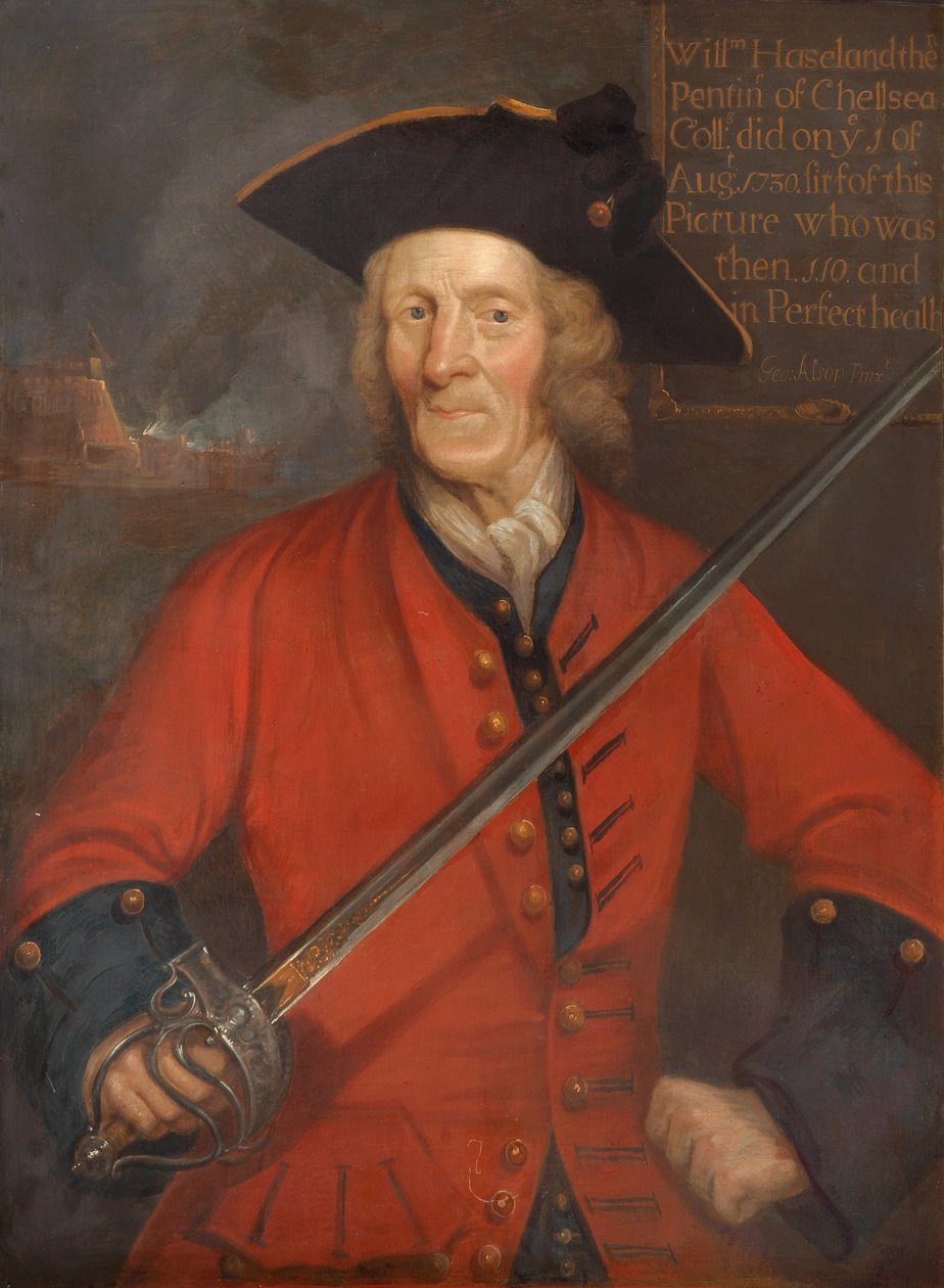 Eläkeläis William Hiselandissa, 1730 tekijältä George Allsop