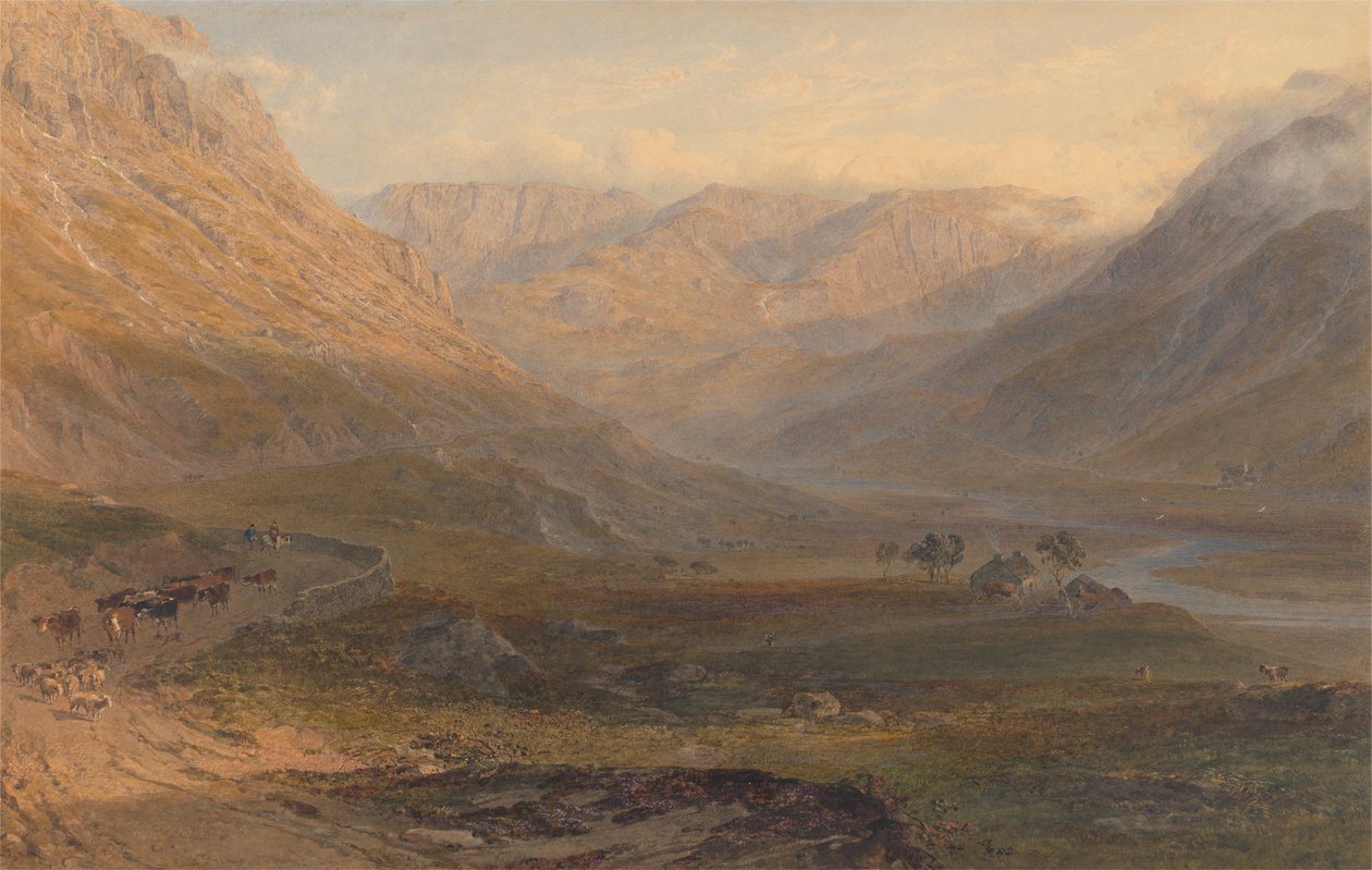 Nant Francon, Pohjois-Wales tekijältä George Arthur Fripp