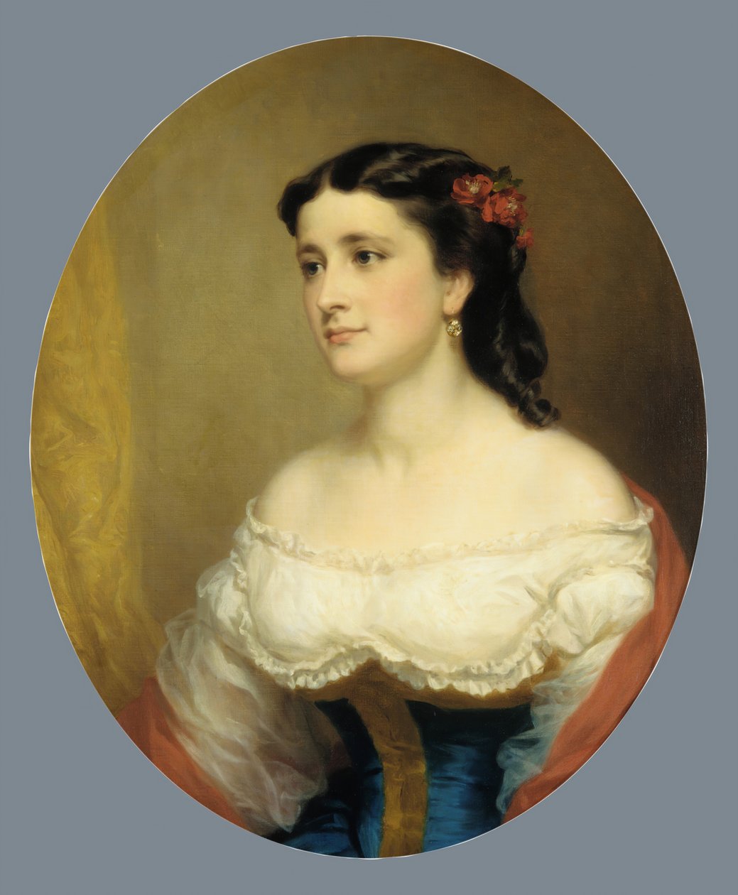 Rouva William Loring Andrews, 1861-63. tekijältä George Augustus Baker