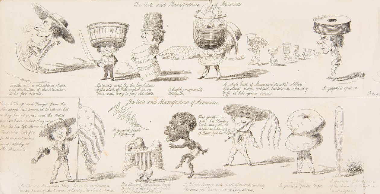 Suuri näyttely Wot is to Be, kaikkien kansojen teollisuuden todennäköisiä tuloksia vuonna 1850. tekijältä George Augustus Sala