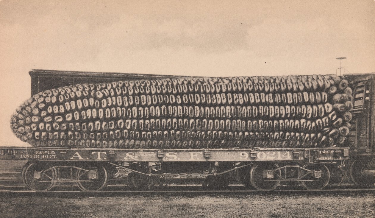 Autokuorma Texas Cornista, n. 1910. tekijältä George B. Cornish