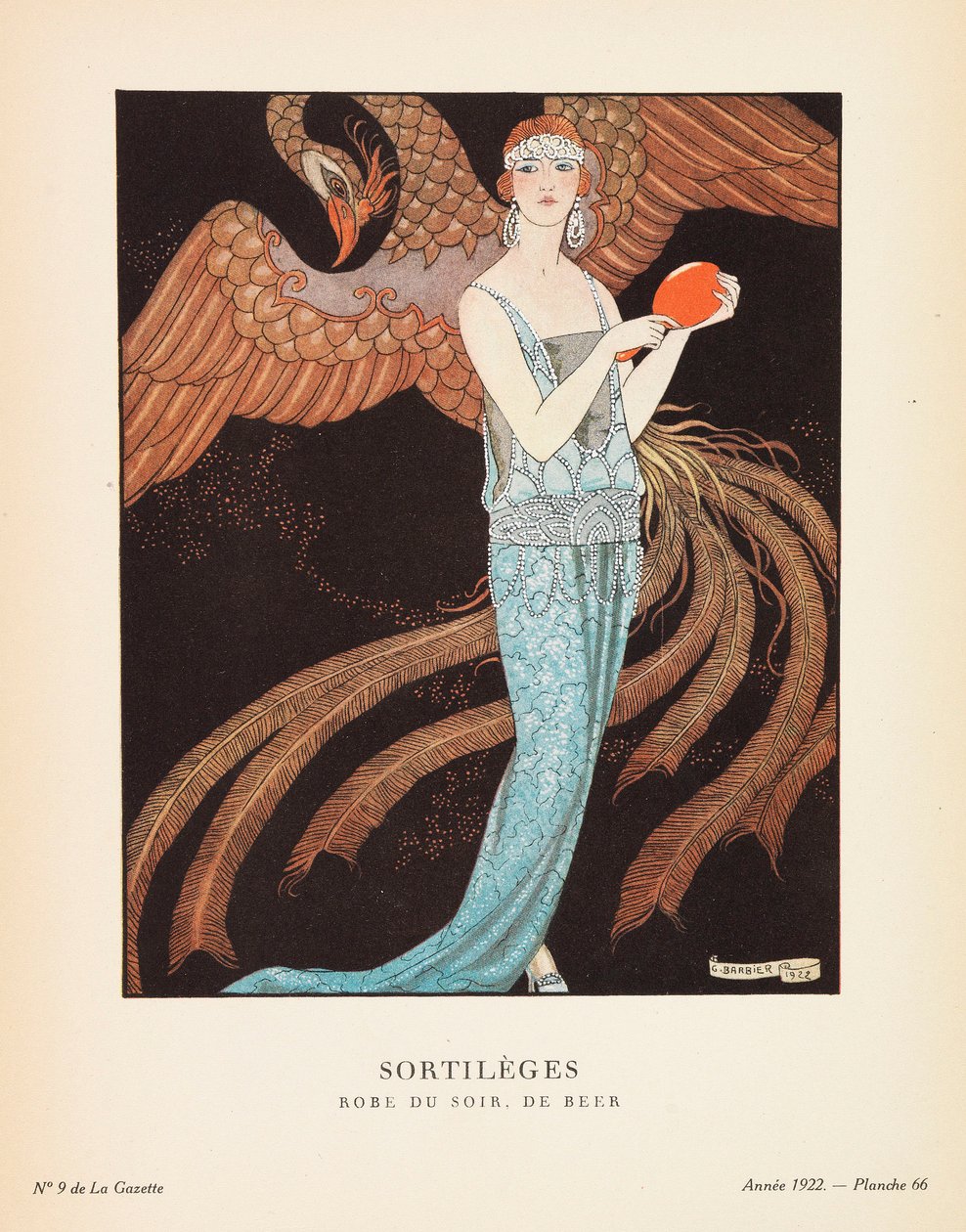 Gazette du Bon Ton, 1922. tekijältä George Barbier