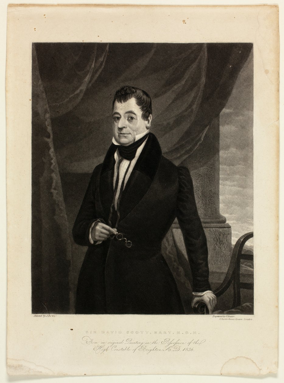 Sir David Scott, Bart., K.G.H. tekijältä George Baxter