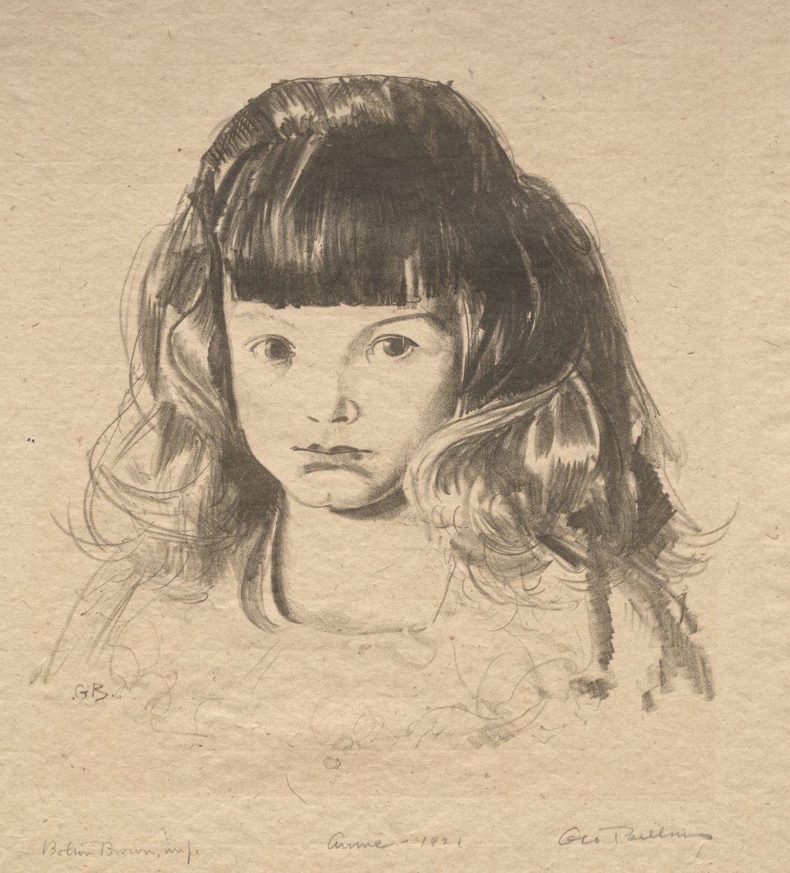 Anne 1921 tekijältä George Bellows