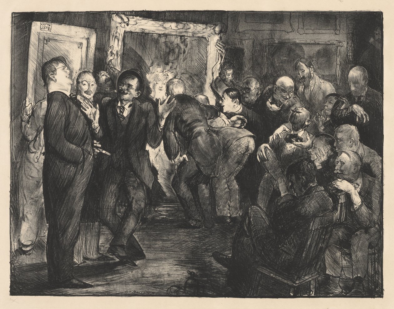 Taiteilijat arvioivat taideteoksia tekijältä George Bellows