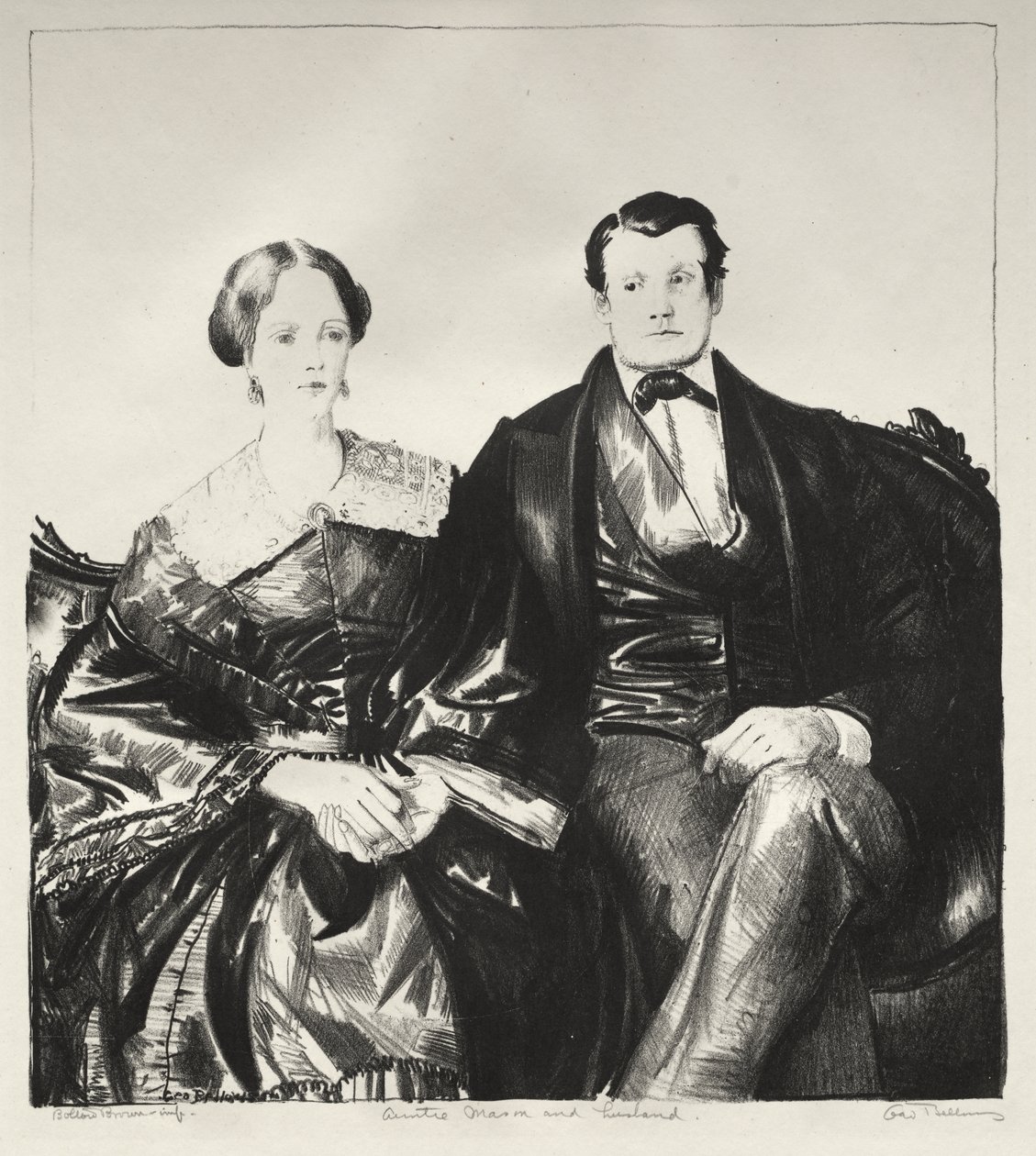 Mason-täti ja hänen miehensä tekijältä George Bellows
