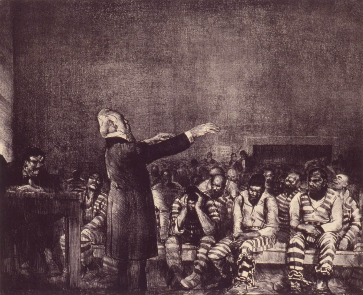 Siunaus Georgiassa tekijältä George Bellows