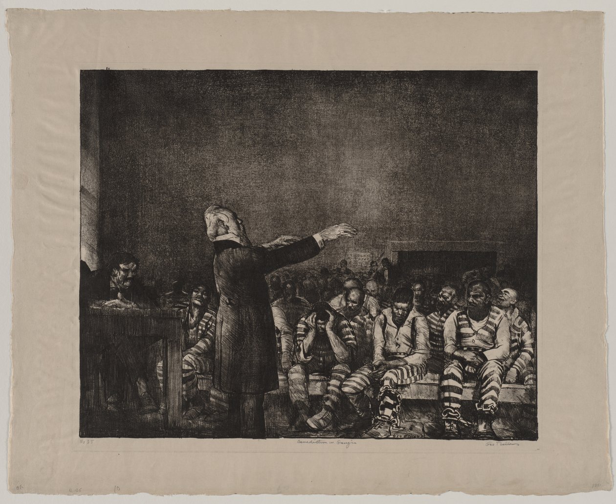 Siunaus Georgiassa tekijältä George Bellows