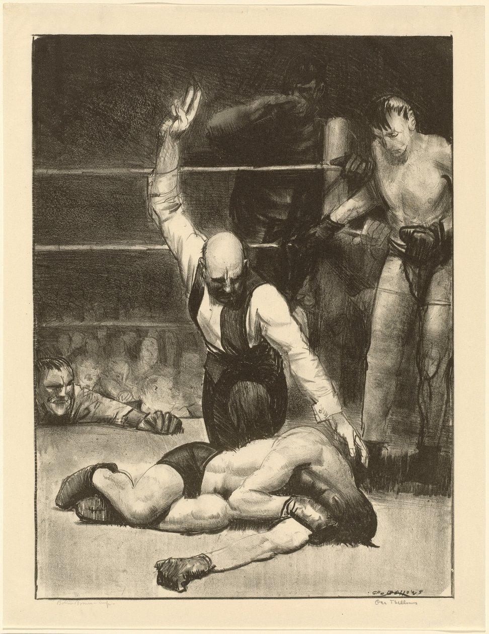 Laskettu, toinen kivi tekijältä George Bellows