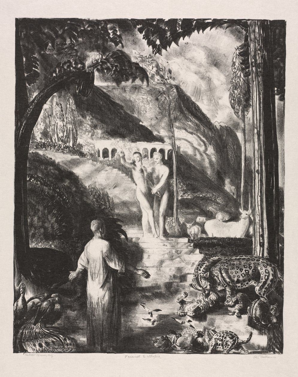 Jäähyväiset Utopialle tekijältä George Bellows