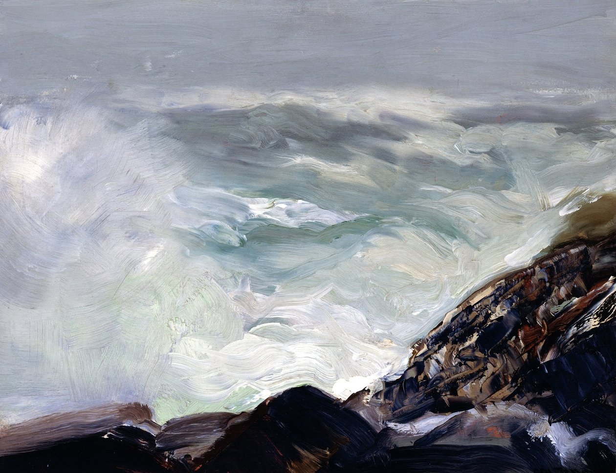 Aallokko sumussa tekijältä George Bellows