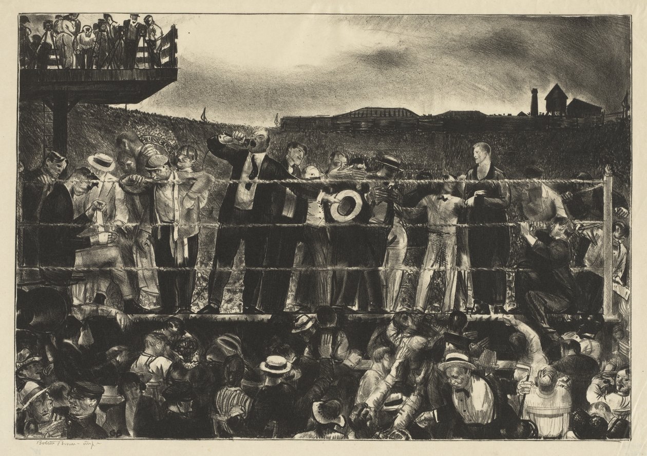 Esittelyssä Georges Carpentier tekijältä George Bellows