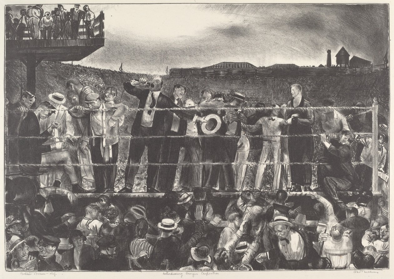 Esittelyssä Georges Carpentier tekijältä George Bellows