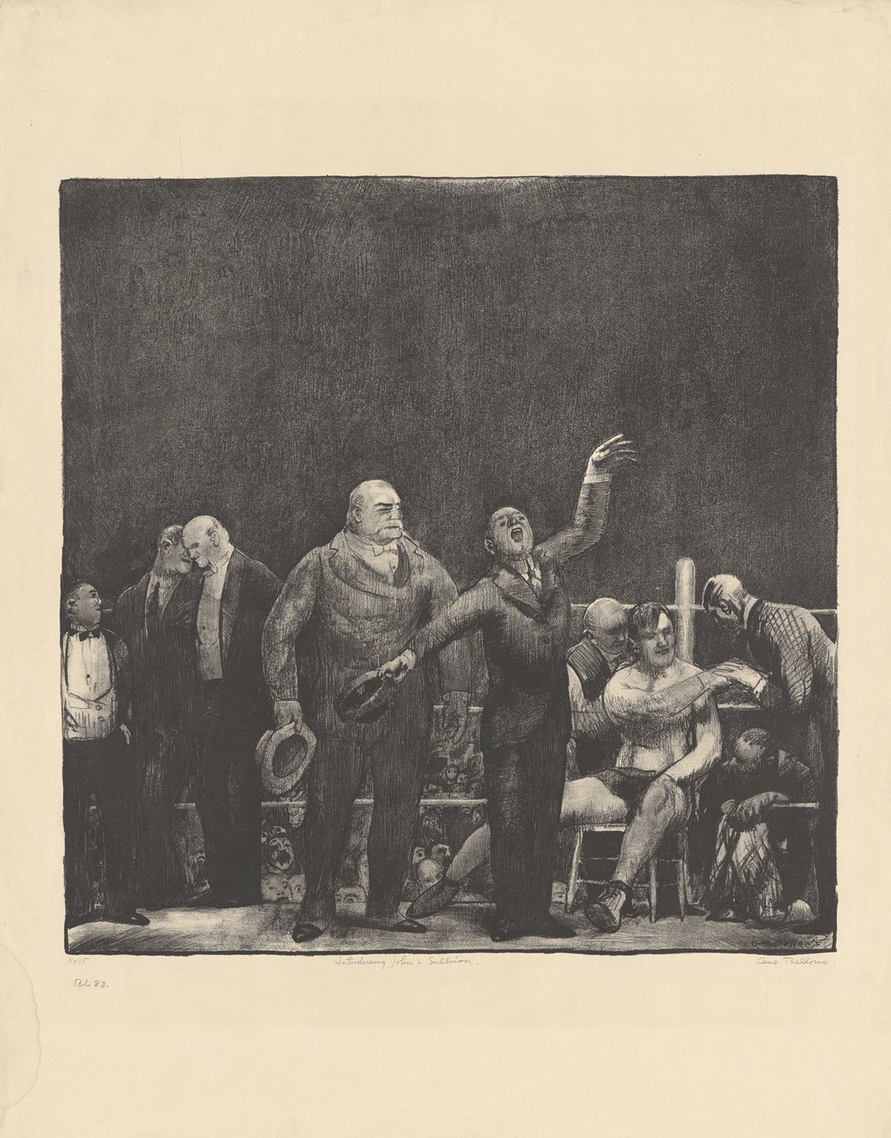 Esittelyssä John L. Sullivan tekijältä George Bellows