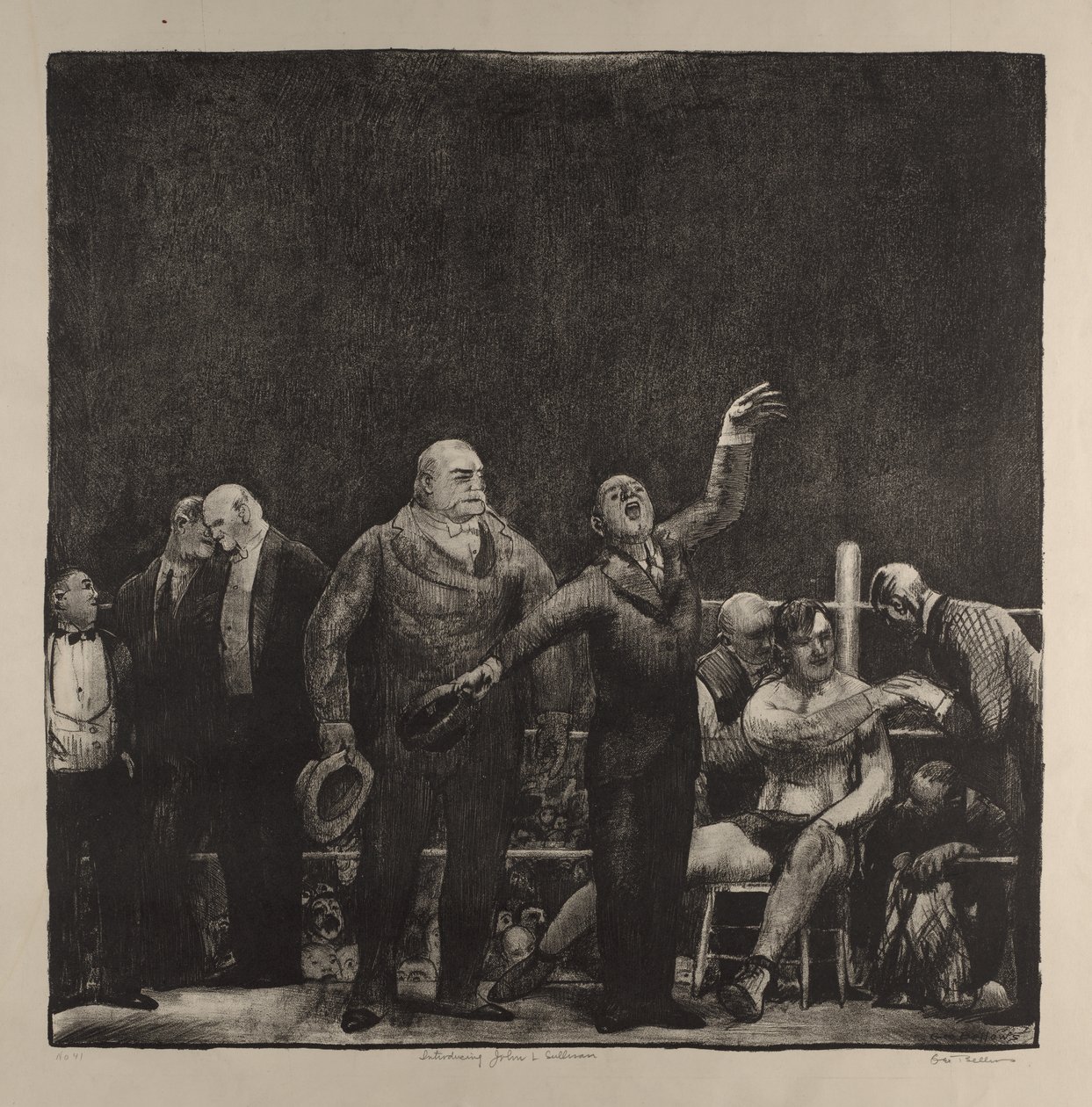 Esittelyssä John L. Sullivan tekijältä George Bellows