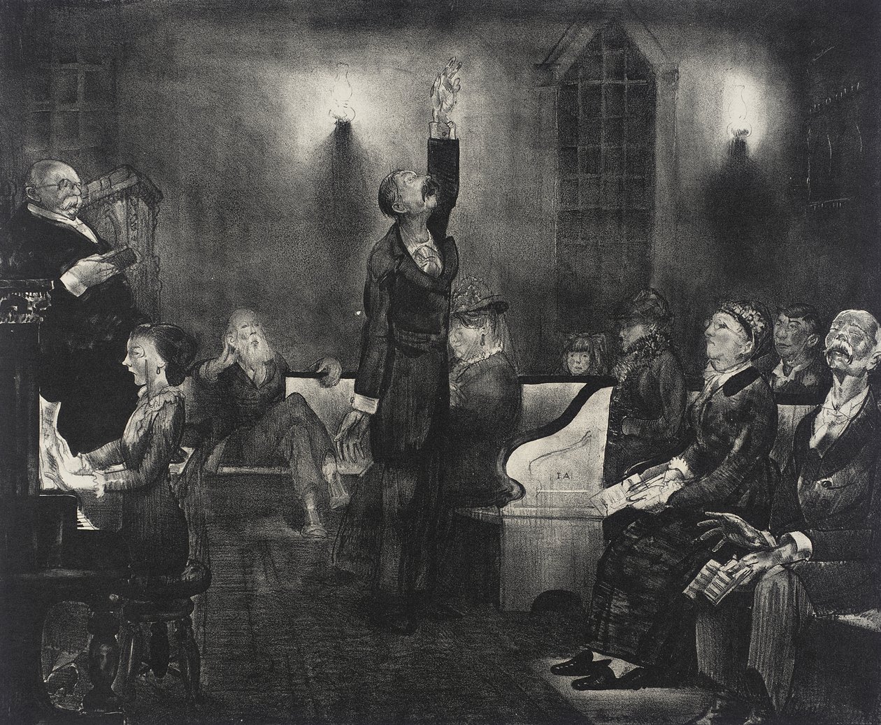 Rukouskokous nro 2 tekijältä George Bellows