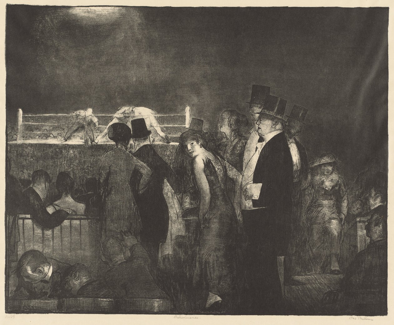 Alkuvaiheet tekijältä George Bellows