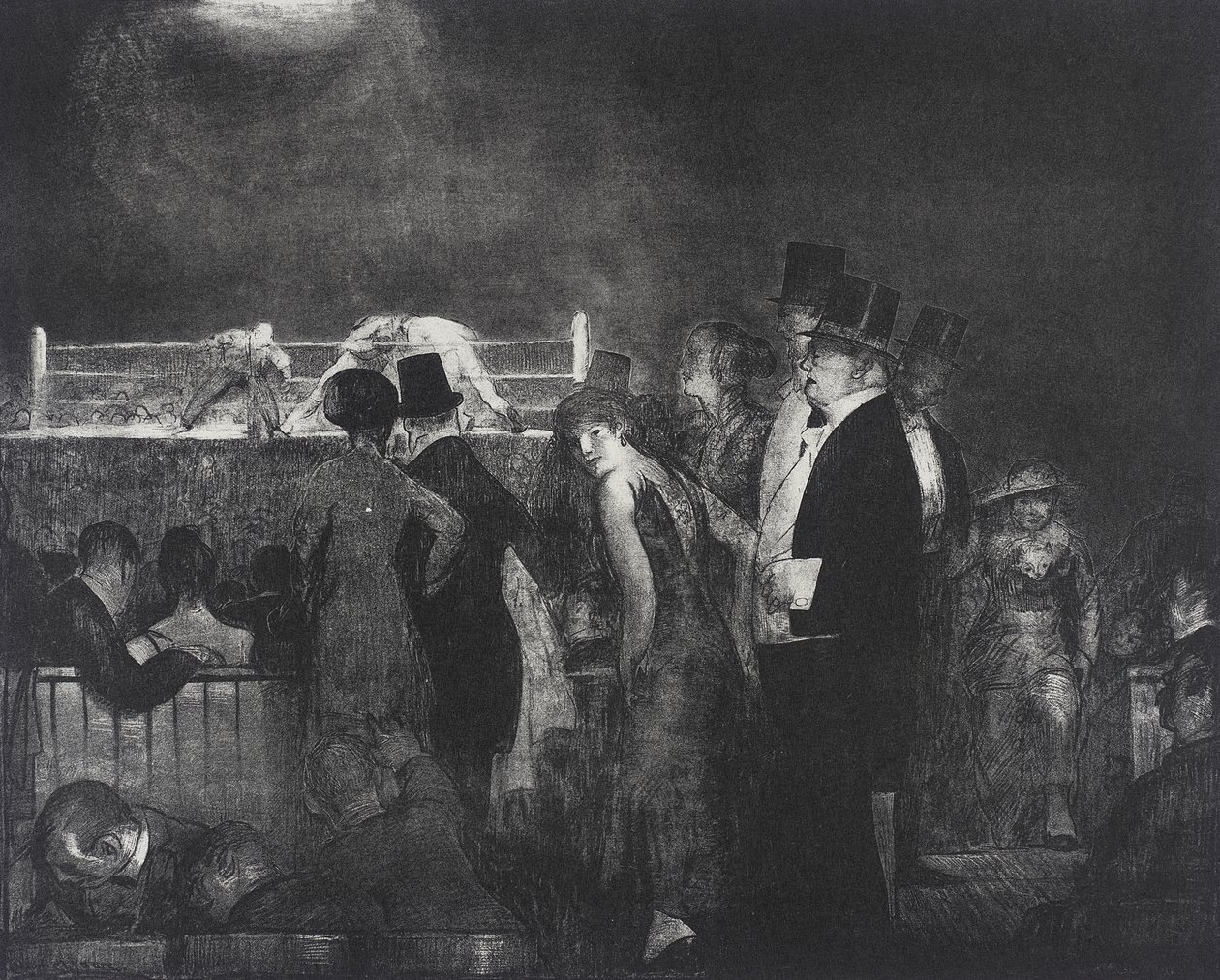 Alkuottelut tekijältä George Bellows