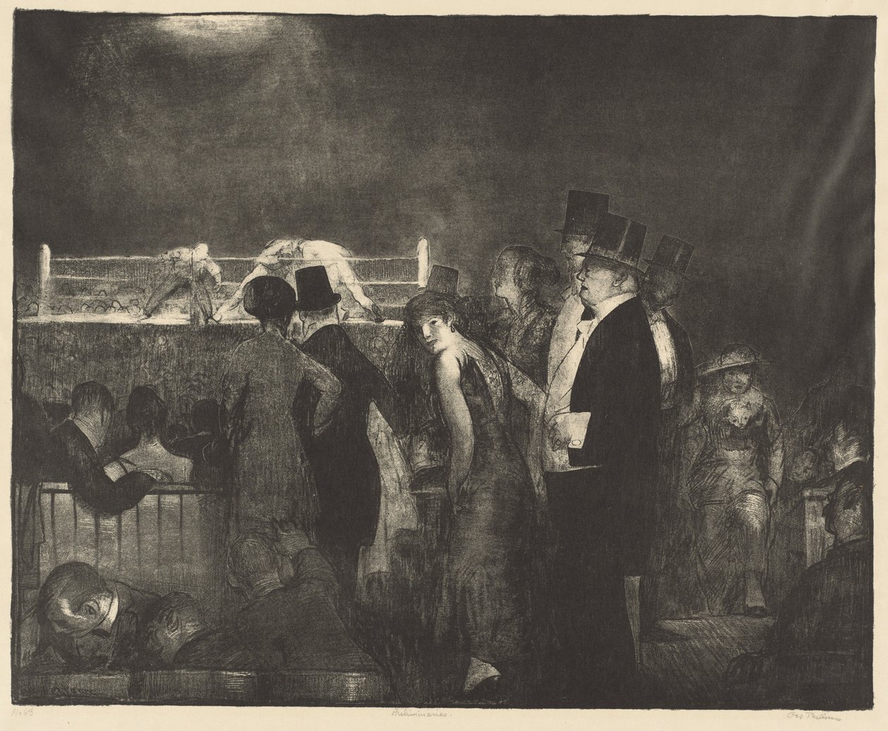 Alkuottelut tekijältä George Bellows