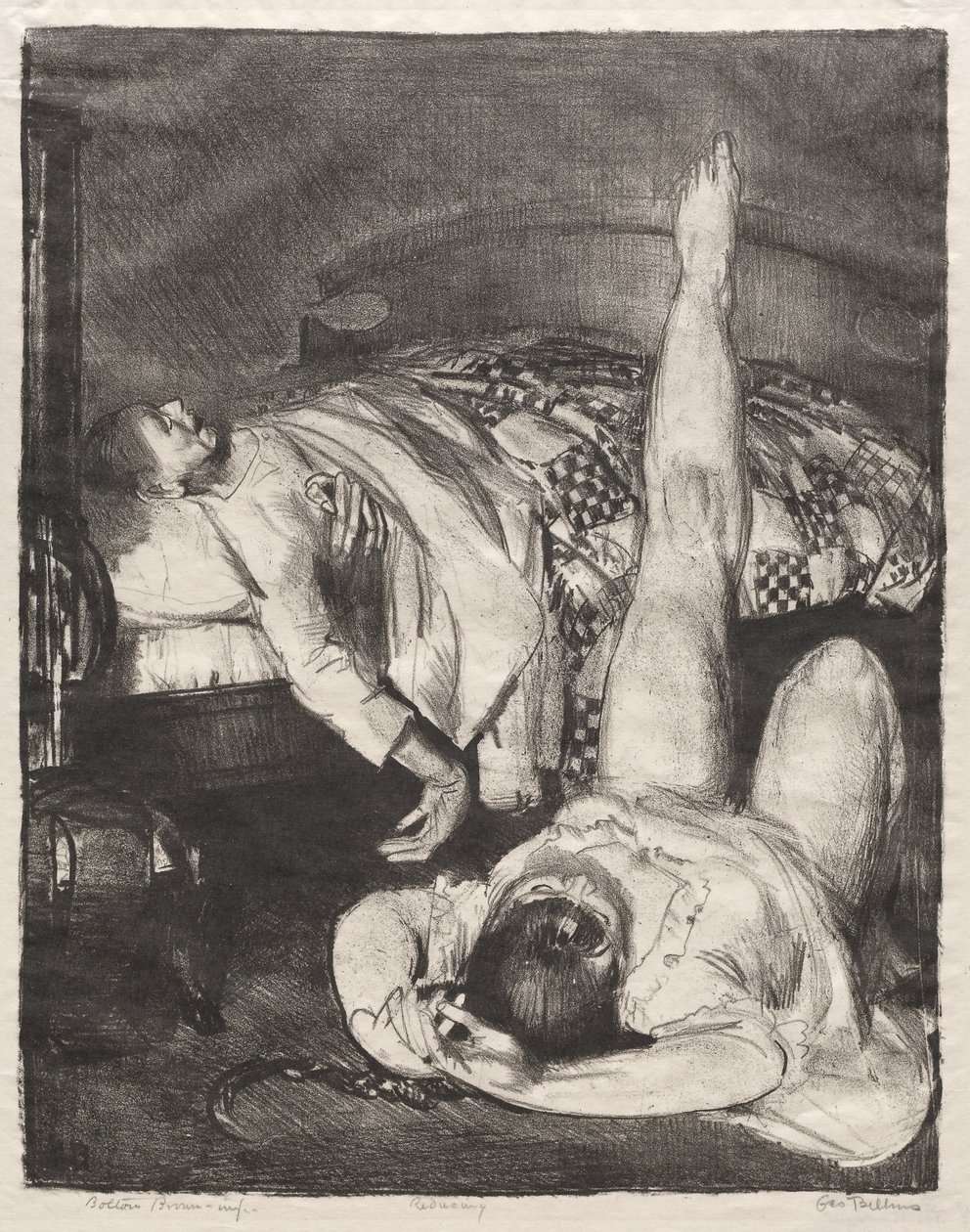 Painonpudotus, pieni, kolmas kivi tekijältä George Bellows