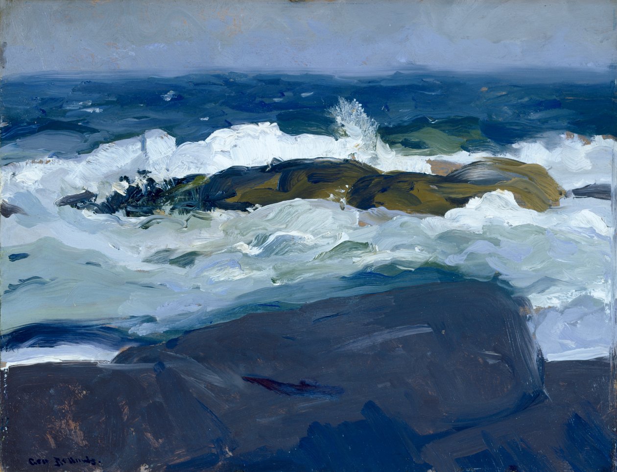 Rock Reef, Maine tekijältä George Bellows