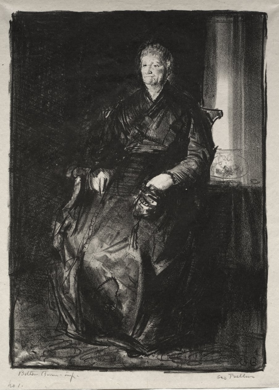 Tutkielma äidistäni, ensimmäinen kivi tekijältä George Bellows