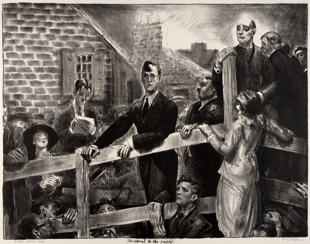 Vetoomus kansalle tekijältä George Bellows