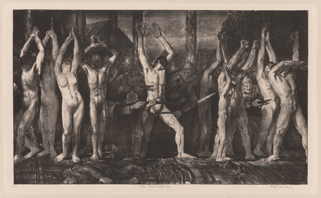 Barricade, toinen kivi tekijältä George Bellows