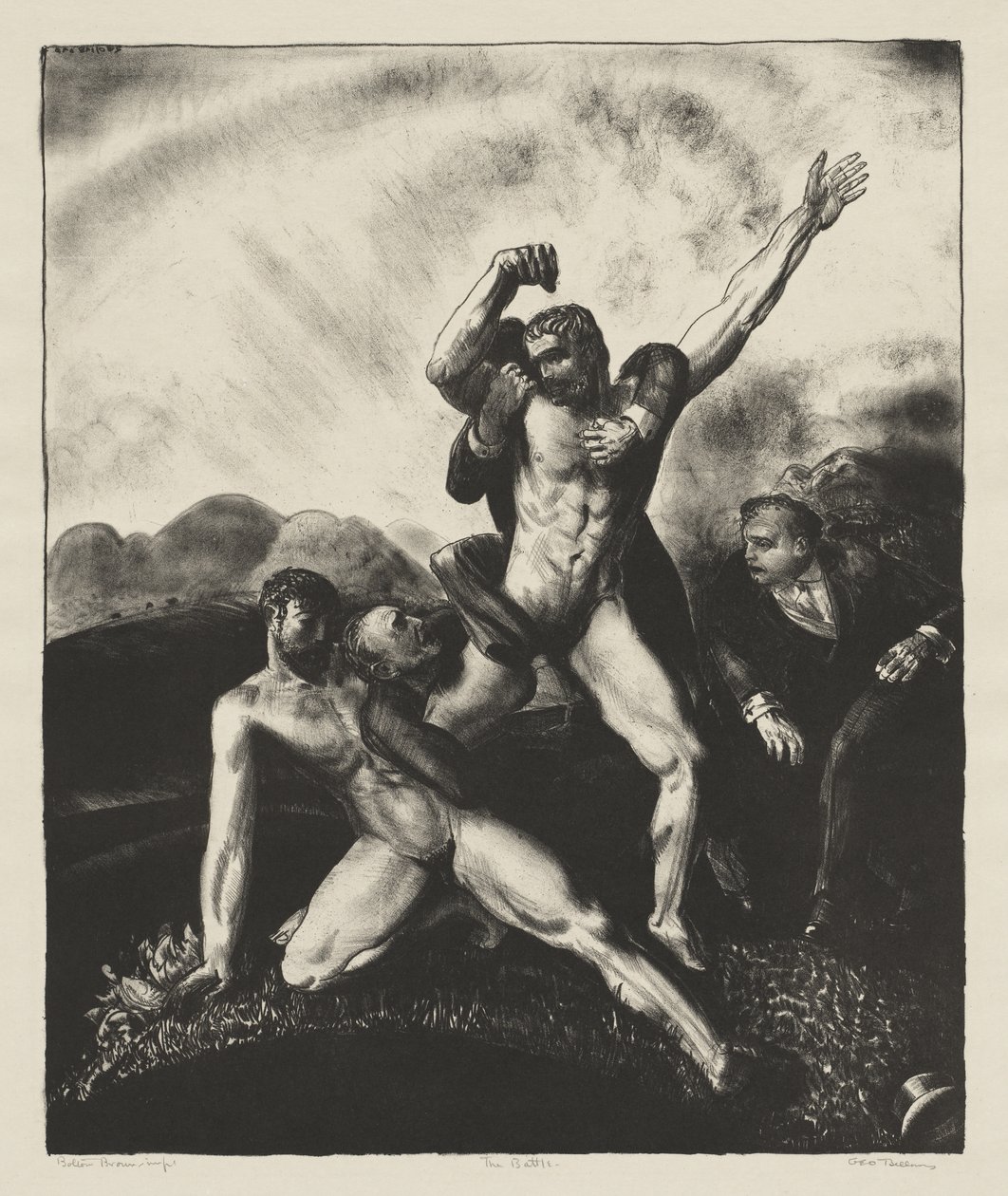 Taistelu tekijältä George Bellows