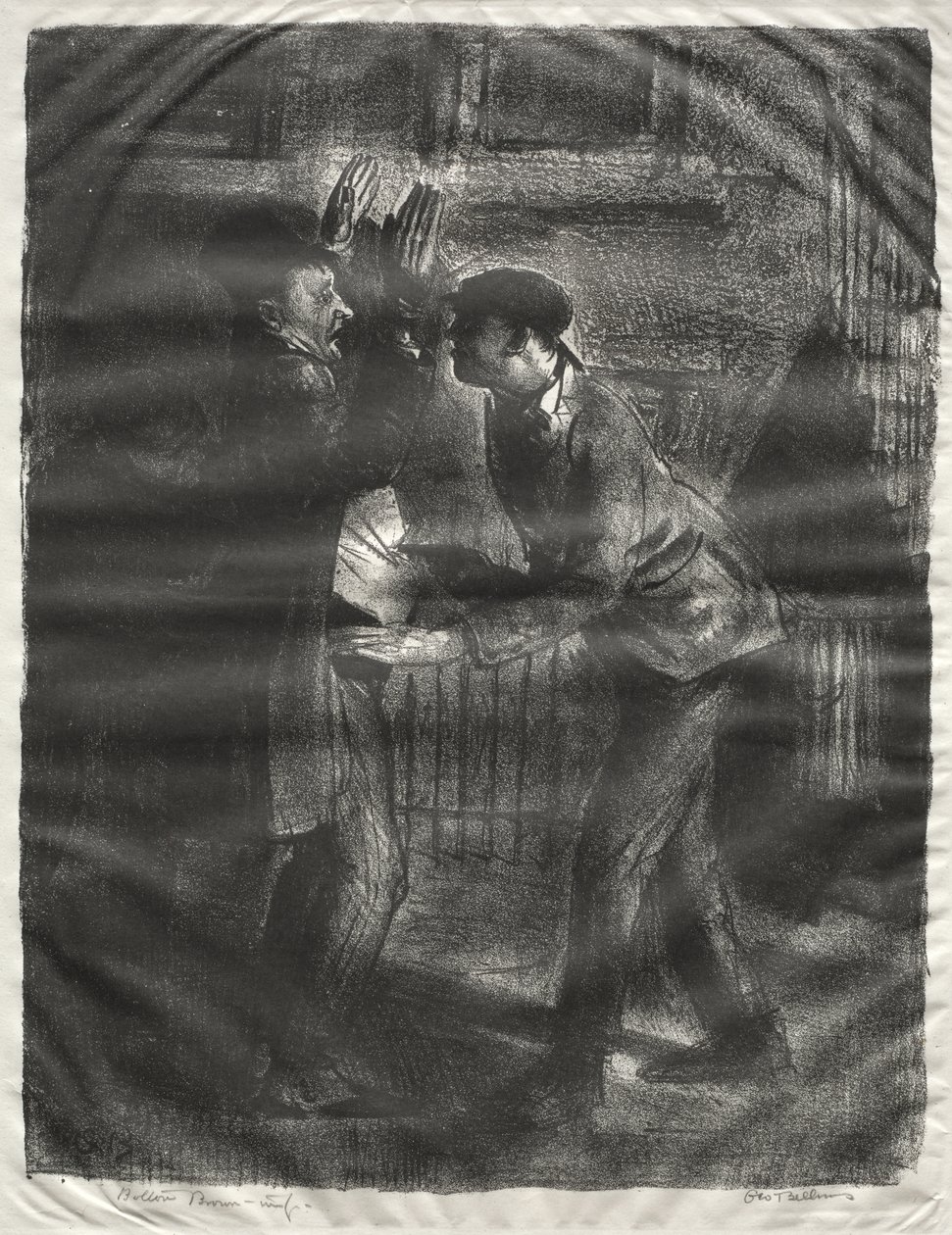 The Holdup, toinen osa tekijältä George Bellows