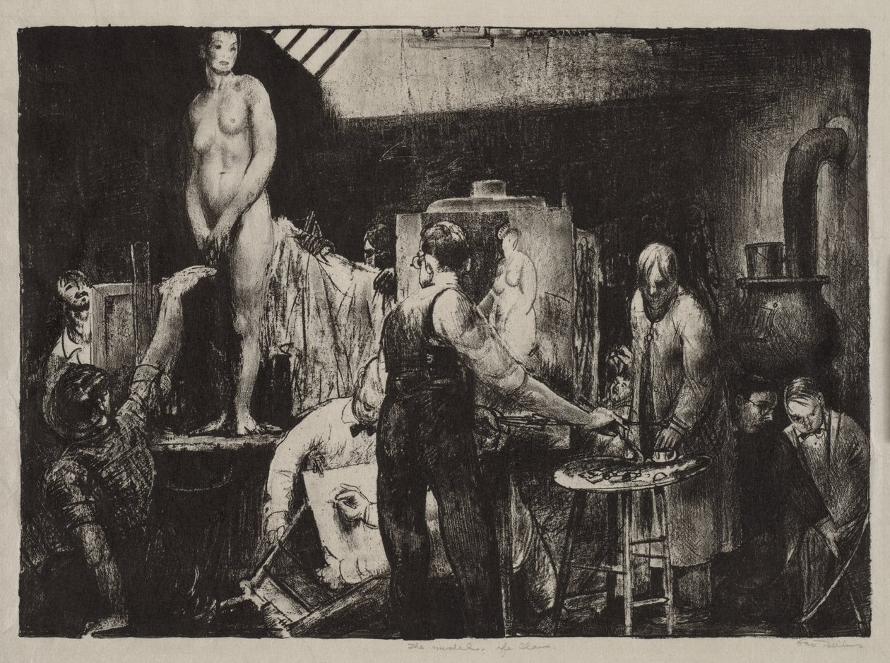 "Elämänkurssi" tekijältä George Bellows