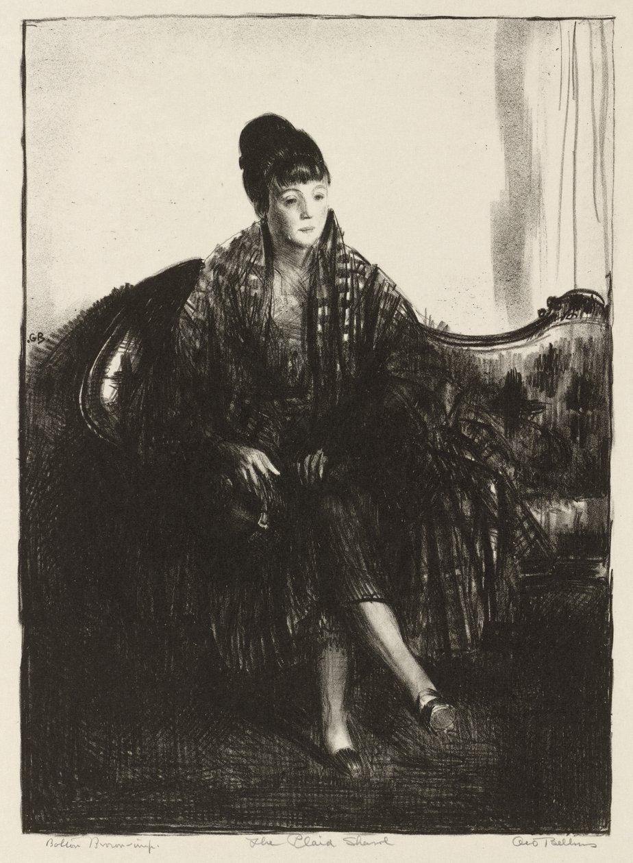 Ruudullinen huivi tekijältä George Bellows