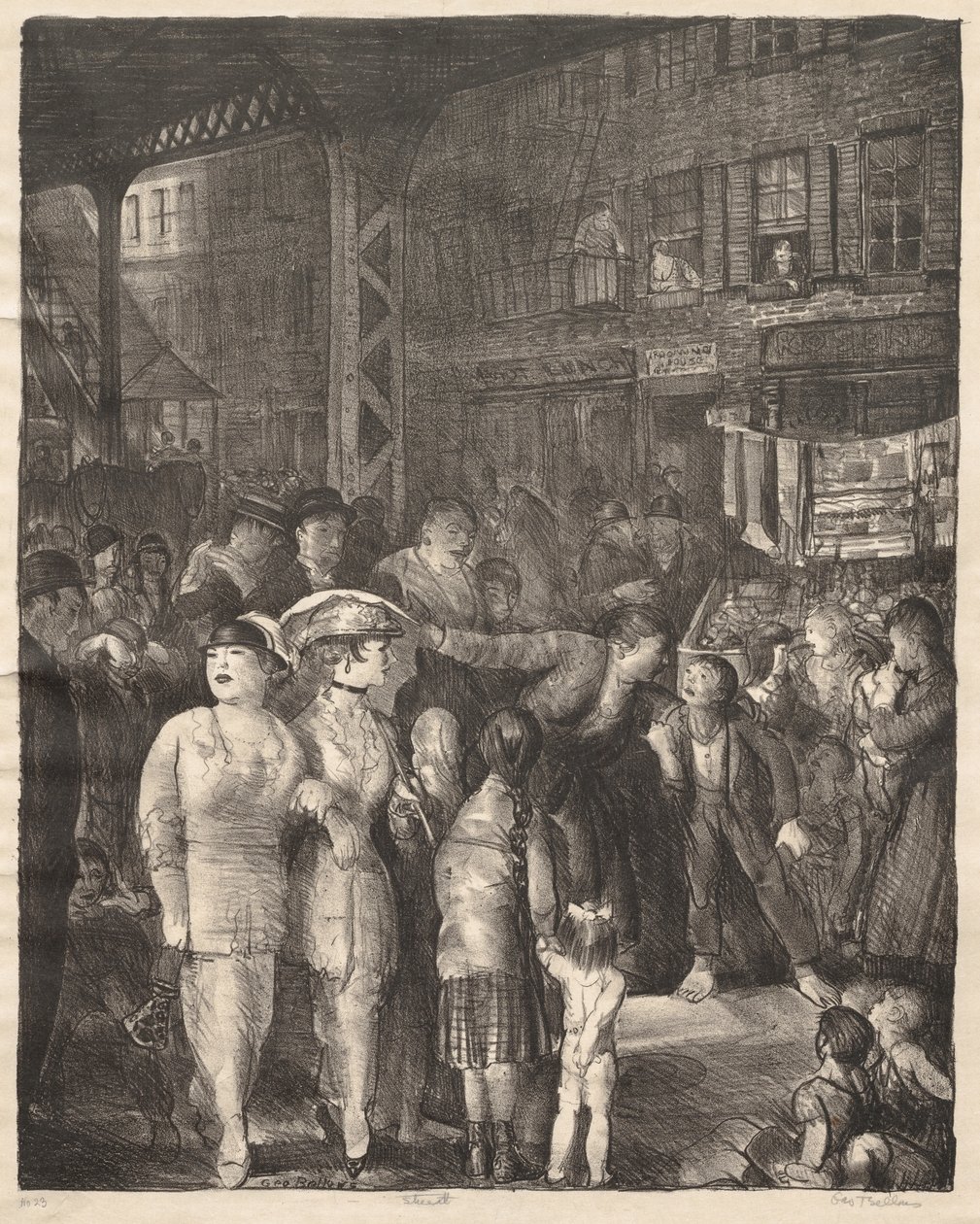 Katu tekijältä George Bellows