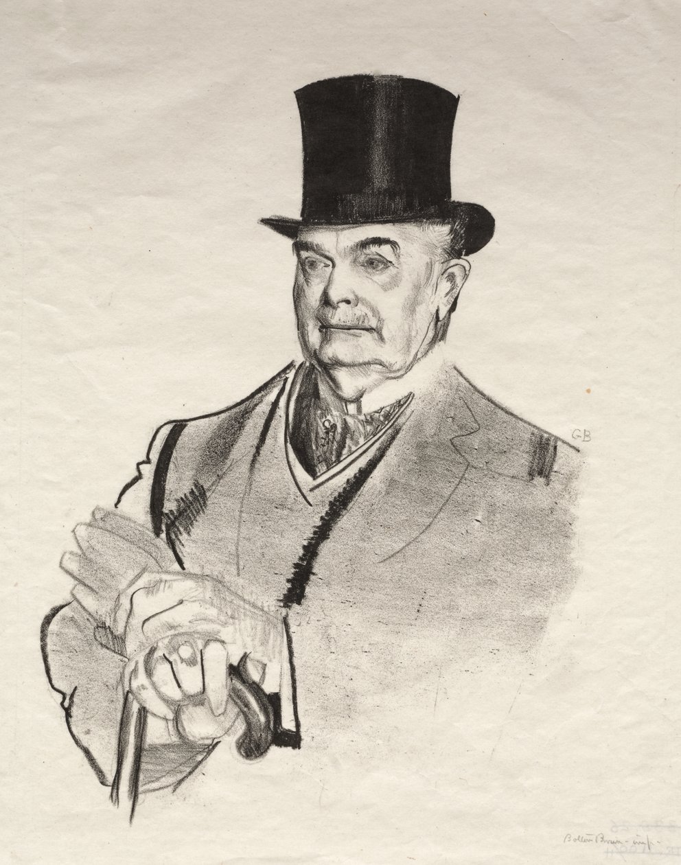 W. E. Story, Esq., ensimmäinen tila tekijältä George Bellows