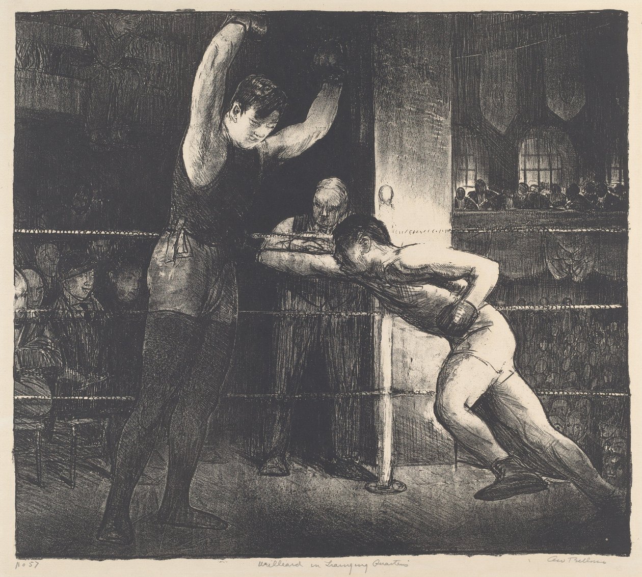 Willard koulutusalueella tekijältä George Bellows