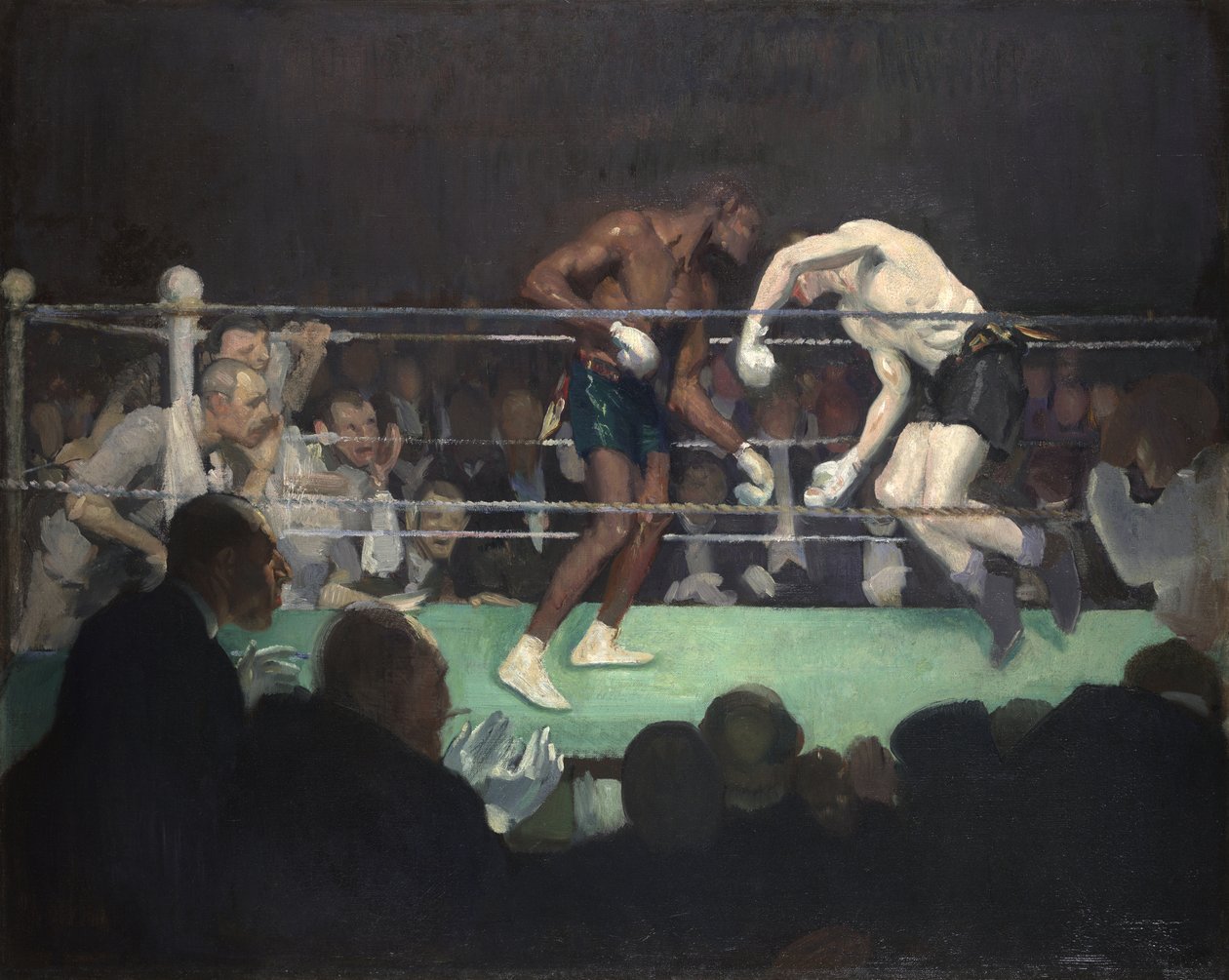 Nyrkkeily-ottelu tekijältä George Benjamin Luks